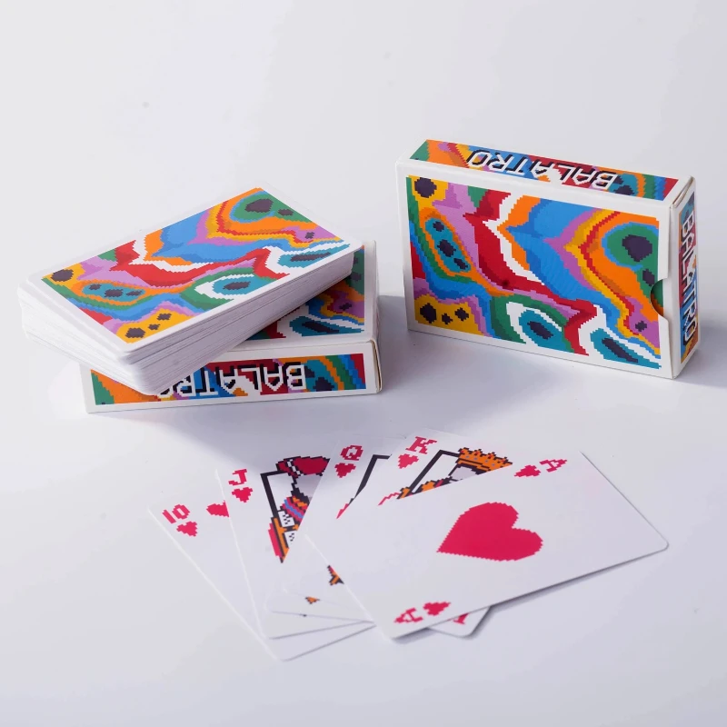 Juego de cartas de póquer clásico: juego de fiesta esencial para reuniones, juegos de mesa y diversión festiva, naipes duraderos y portátiles - imagen 2