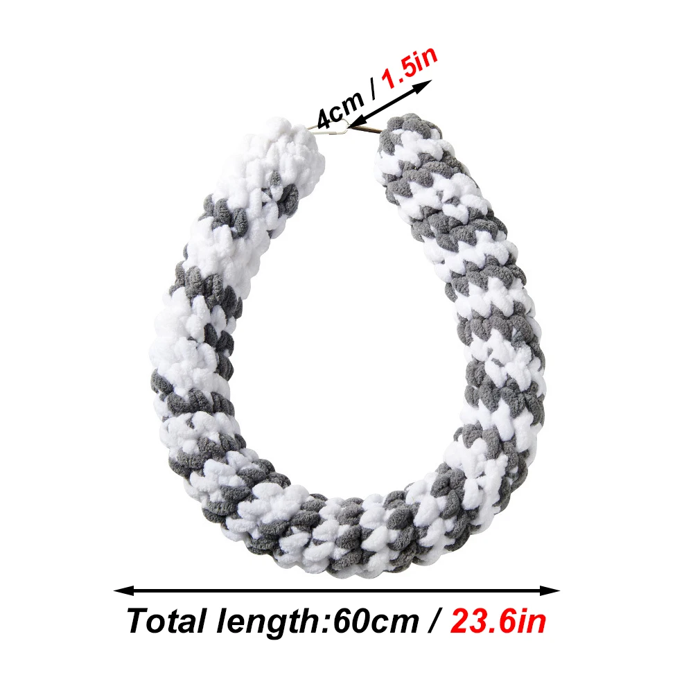 Cuerda de escalada para loros de 60cm, columpio para hámster, juguete para conejillo de indias, cuerda trenzada para masticar pájaros, planeador de azúcar, soporte para mascotas, entrenamiento - imagen 2