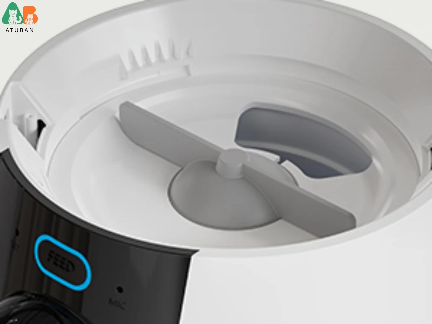 automatic cat feeder anti clog