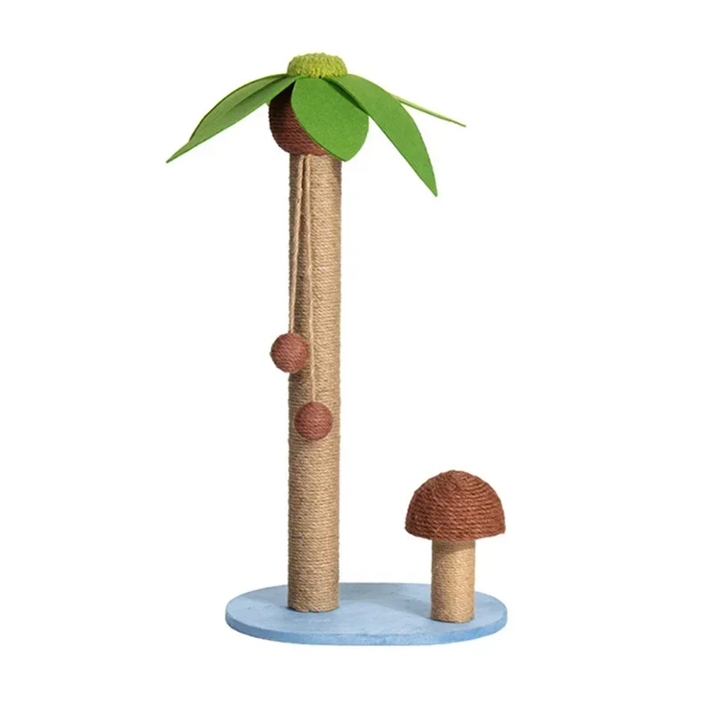 Tablero rascador de Sisal Popular para gatos, resistente al desgaste, sin migas, árbol de coco, marco de escalada para gatos, garras de molienda, juguetes para mascotas - imagen 5