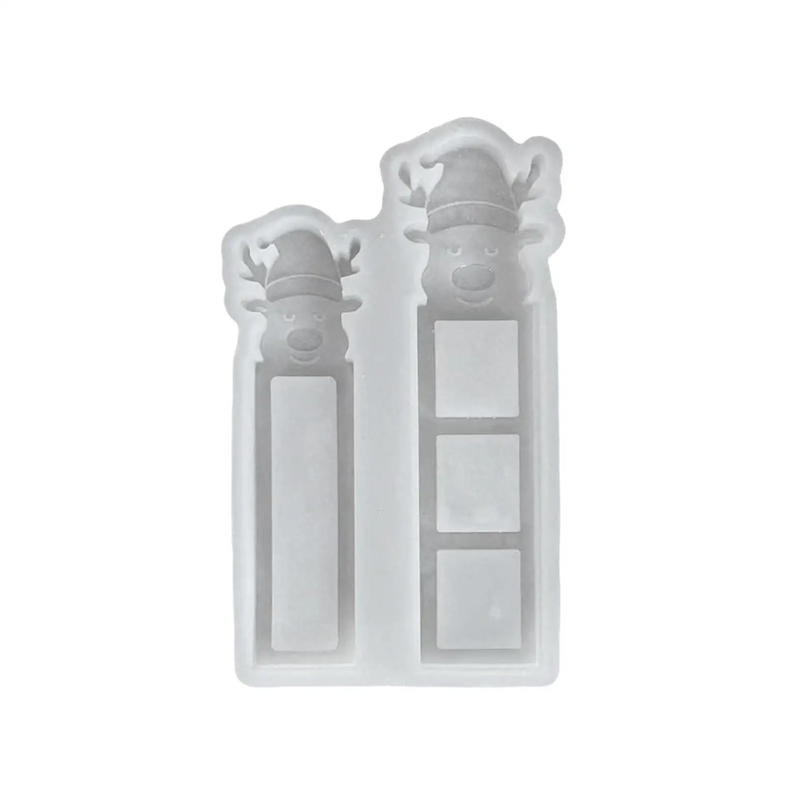 Modelo de vela navideña para hacer velas, regalo hecho a mano, decoración navideña para el hogar, adorno navideño para jabón y yeso