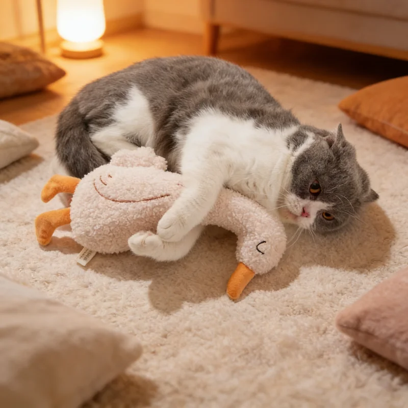 Juguete sonoro con catnip para gatos – Resistente e ignífugo - imagen 3