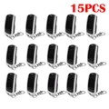 15PCS Black Button