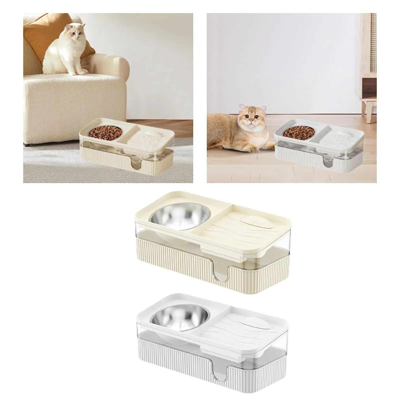 Cats Dog Water and Food Feeder Dog Feeder Pet Automatic Feeder Dogs Rabbits