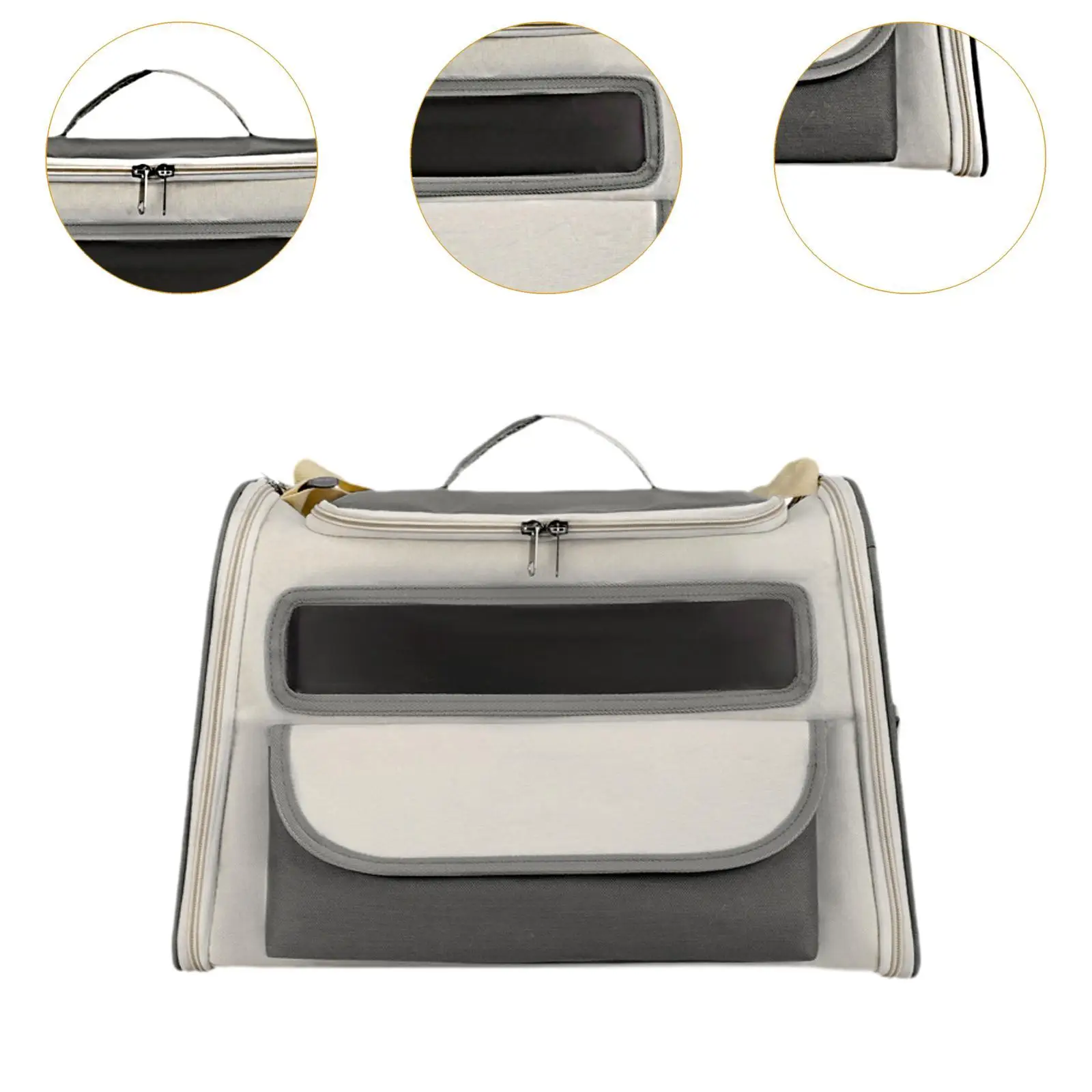 Cat Carrier Backpack Travel Bag ,Ventilated, Adjustable Shoulder Strap,Handbag Carrying Bag, for Small Animals Kitten Walking