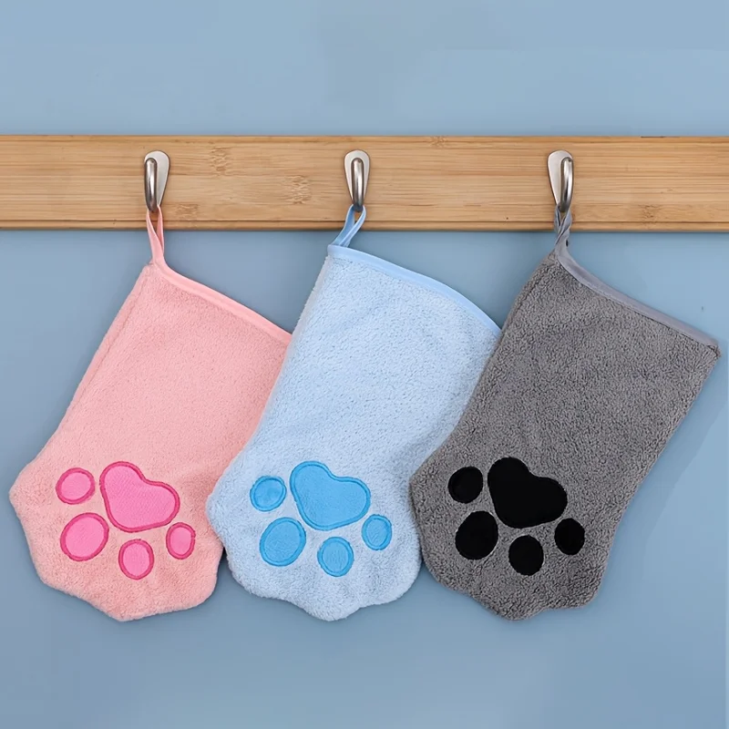 Guantes de baño para perros: secado rápido y toallas absorbentes - imagen 4