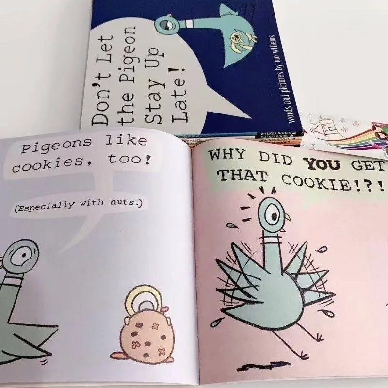 9 libros/juego Don't Let the Pigeon Drive the Bus libro de imágenes en inglés libros de cuentos de lectura para niños libros de educación temprana - imagen 2