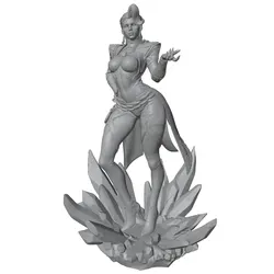 Estatua resina rey europeo sin pintar – Para juegos rol y colecciones