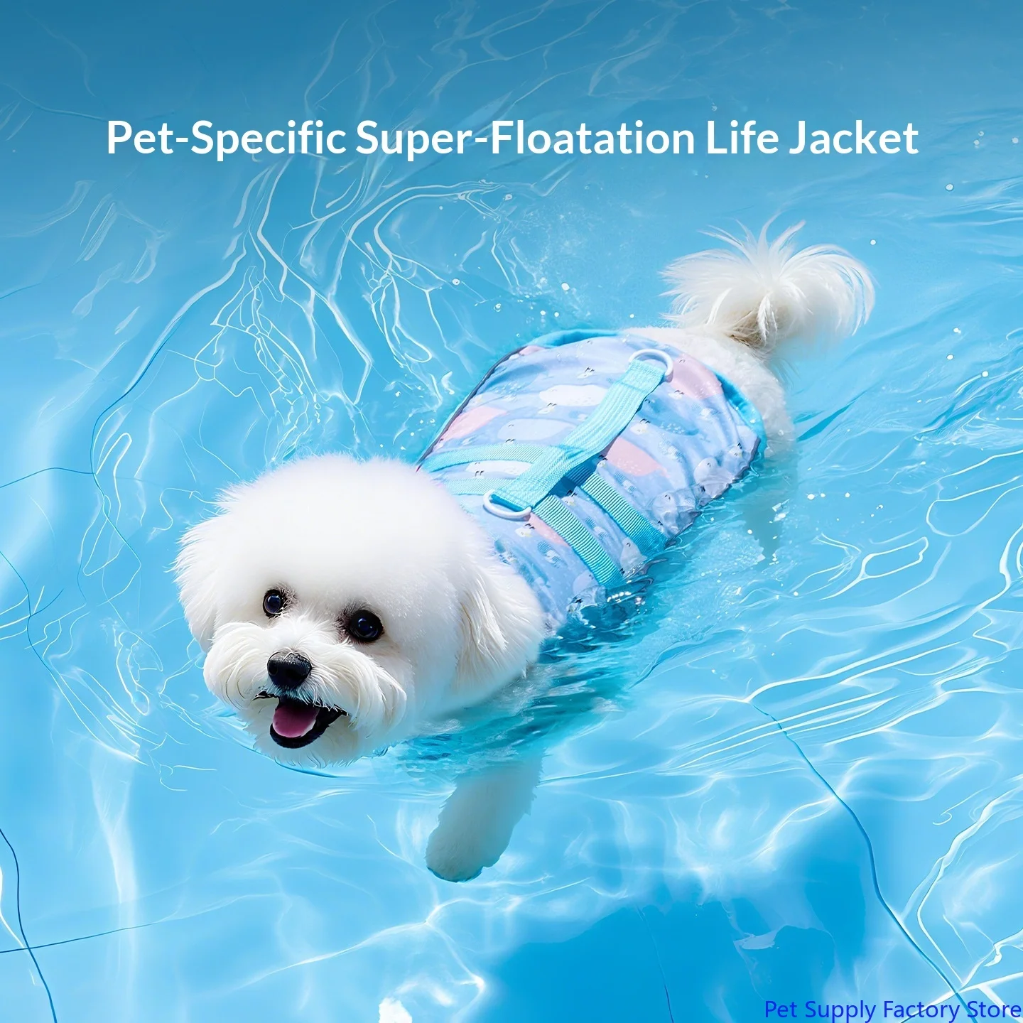 Chaleco salvavidas para perros pequeños y medianos – Natación segura - imagen 2
