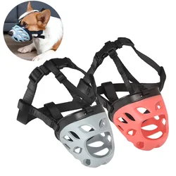 Bozal antibocaz para perros medianos y grandes – Antimordedura cómodo