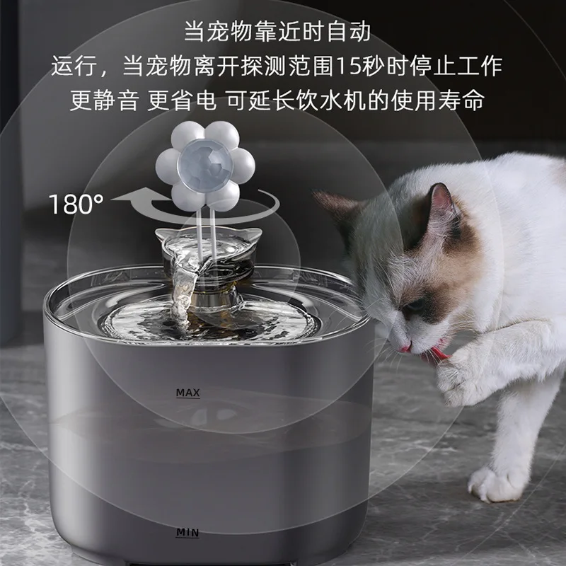Fuente de agua filtrada circulante para gatos y perros - imagen 4