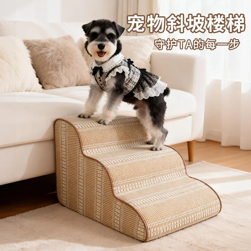 Escalera antideslizante para perros y gatos – Sube a cama o sofá - imagen 4