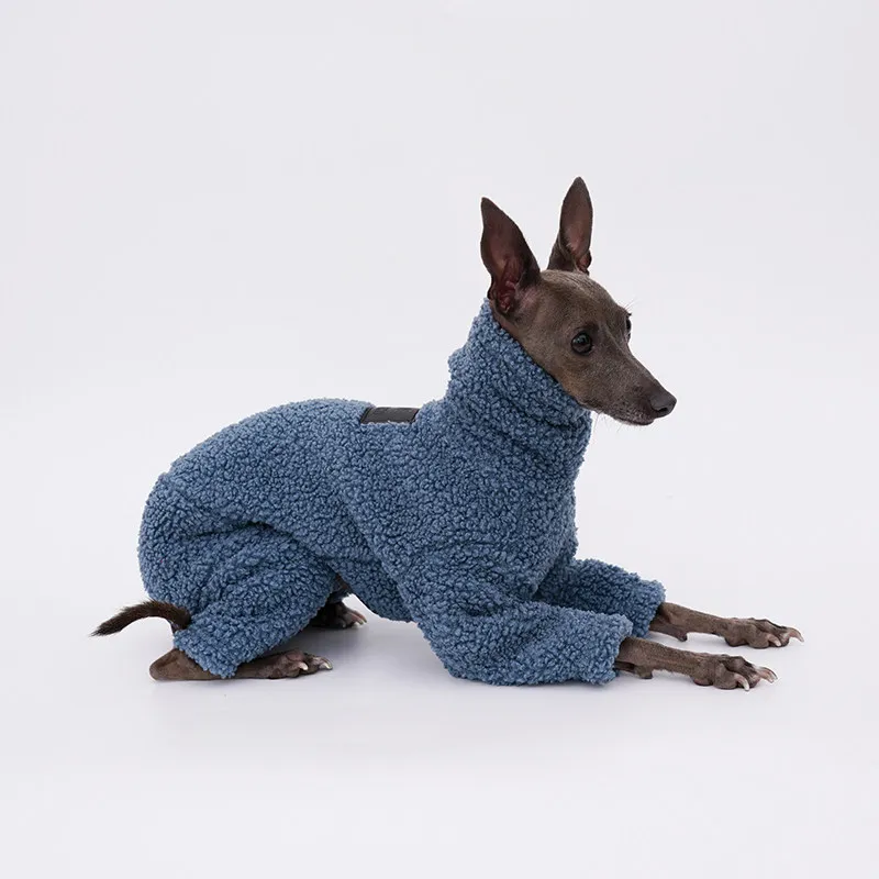 Abrigo forro polar invierno para galgos y whippets – Cálido y ligero - imagen 5