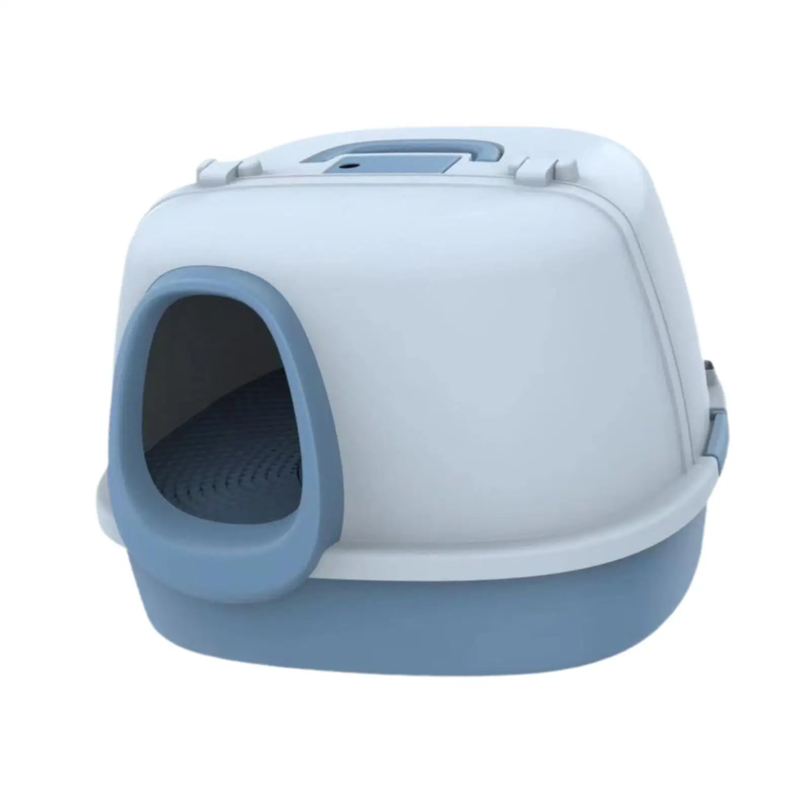 Enclosed Cat Litter Tray Corridor Design Pet Supplies Kitten Potty Toilet