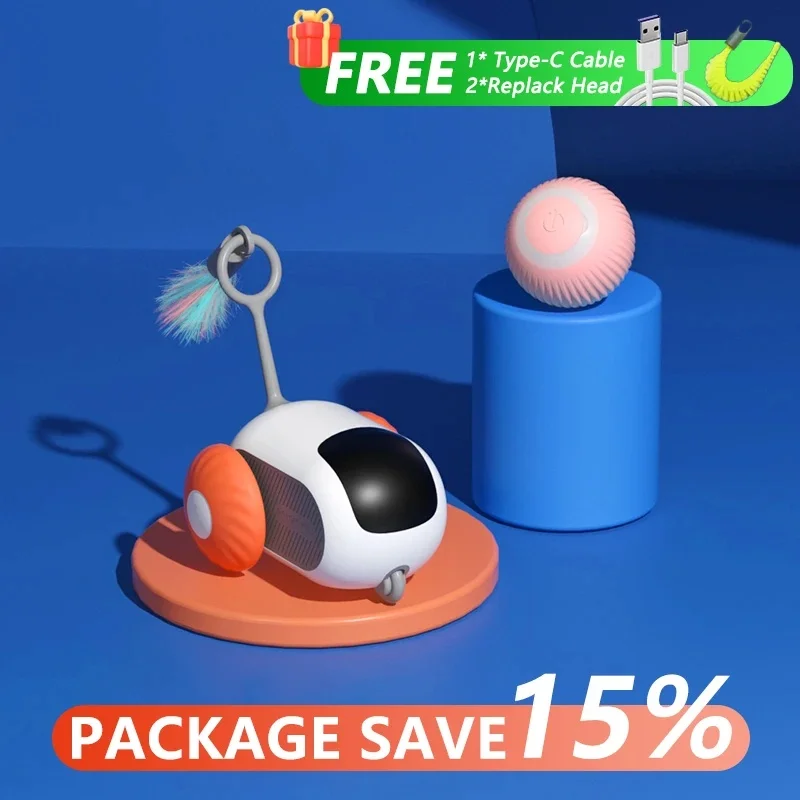 Orange Car with Ball