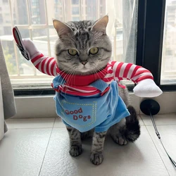 Disfraz Halloween para gatos y perros - Cosplay festivo