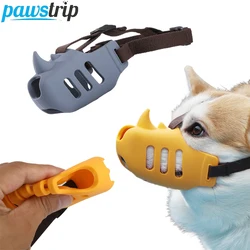 Bozal de silicona suave para perros – Evita ladridos y mordiscos