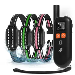 Collar adiestramiento perros control remoto – 4 modos, recargable, impermeable
