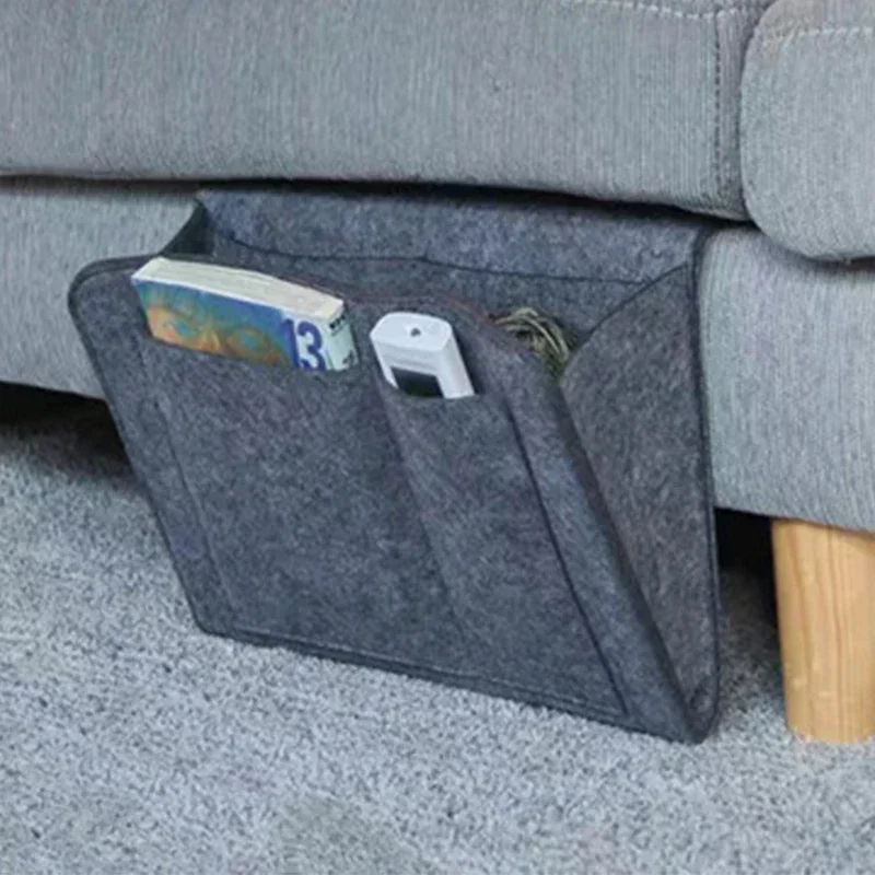 Bolsa fieltro cabecera cama – Guarda juguetes de gato y perro - imagen 4
