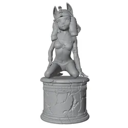 Miniatura de gato en resina para colección – Sin pintar