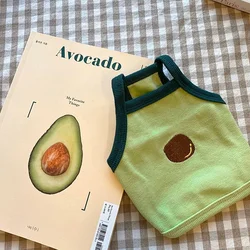 Chaleco verano tropical para perros y gatos – Estampado frutos