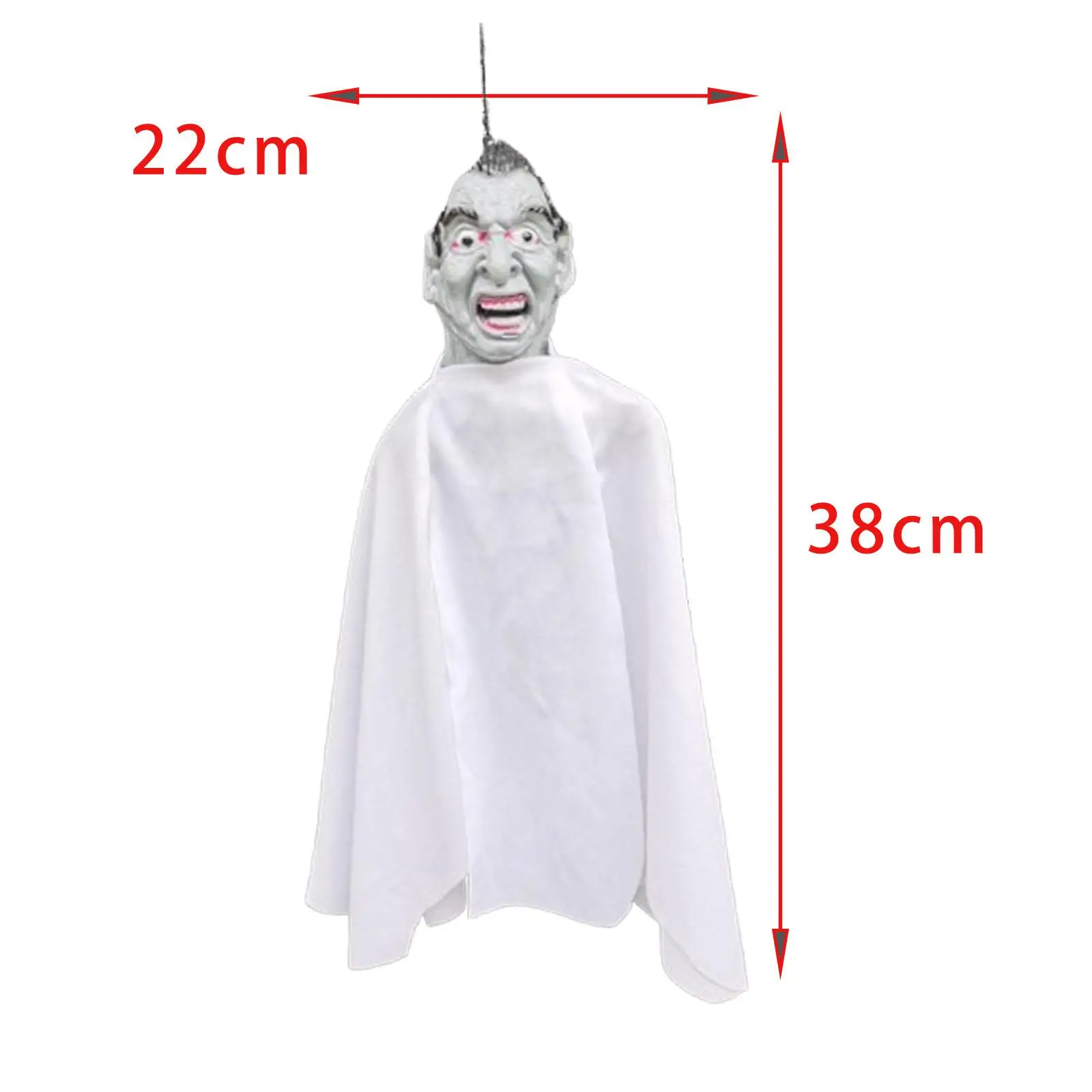 Halloween Hanging Ghost Decor Evil Creative Portable Halloween Hanging Decoration for Doors Party Favors Entry Gate Garden Lawn