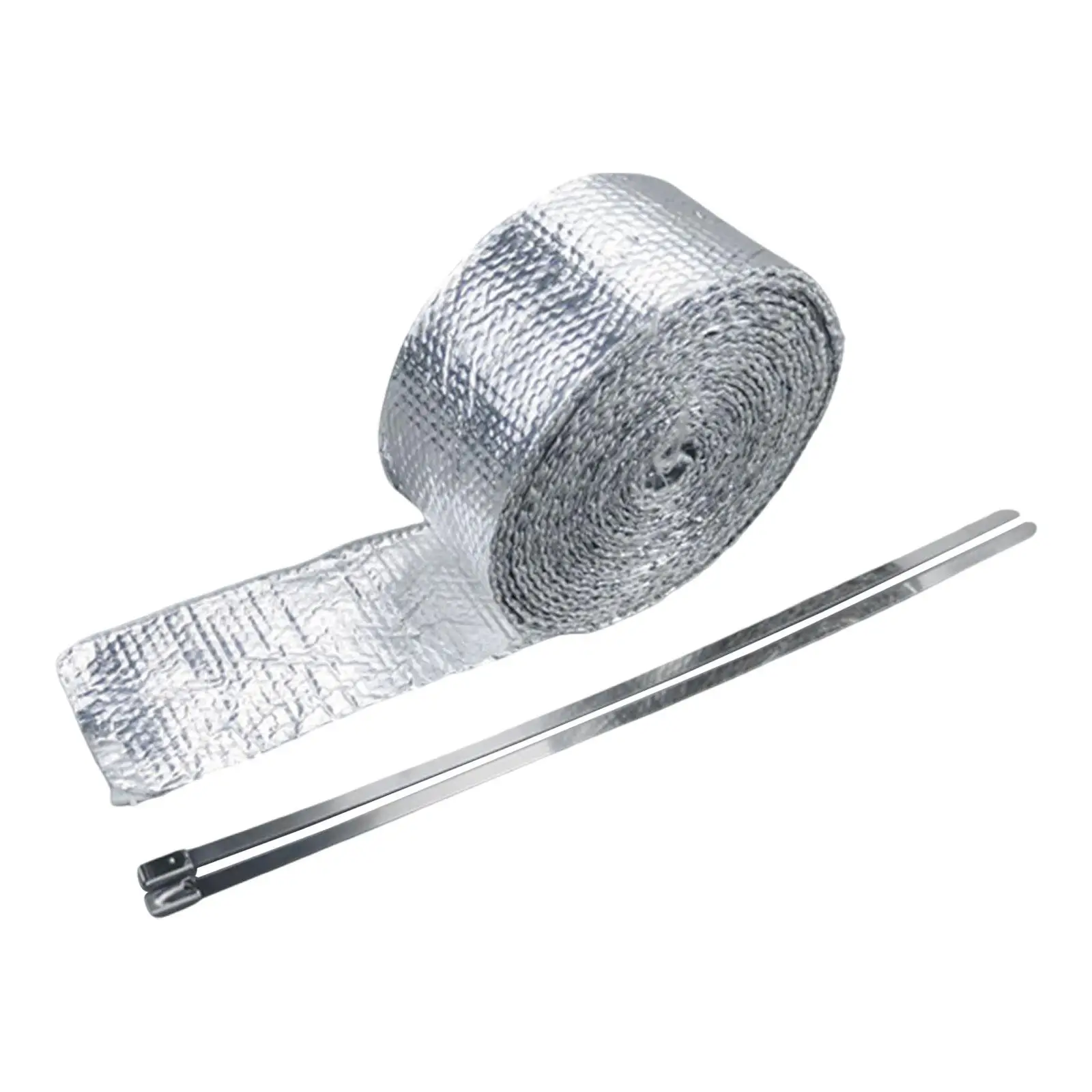 Fiberglass Aluminum Foil Double Sided Tape,Multipurpose Exhaust Heat Resistant Tape Self Adhesive for Repair Ductwork Dryer Vent