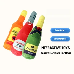 Juguete botella de vino interactiva para perros - duradero y seguro