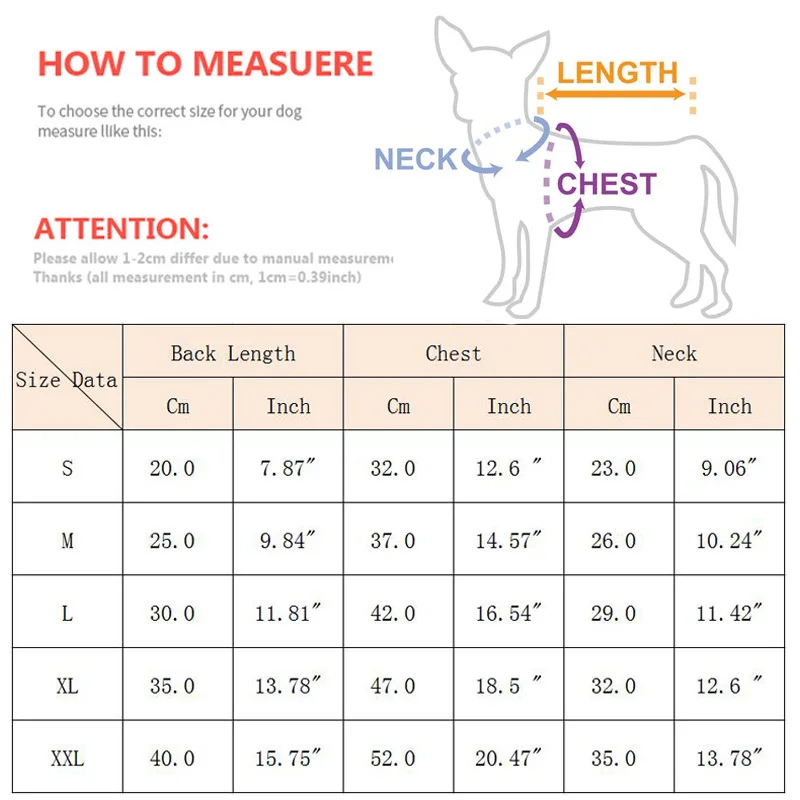 Varios vestidos de verano para perros pequeños doblados en diferentes estampados