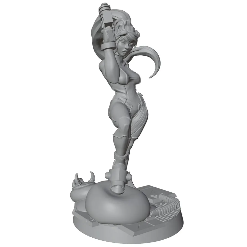 Figura coleccionable Sailor Moon de resina – kit sin pintar - imagen 4