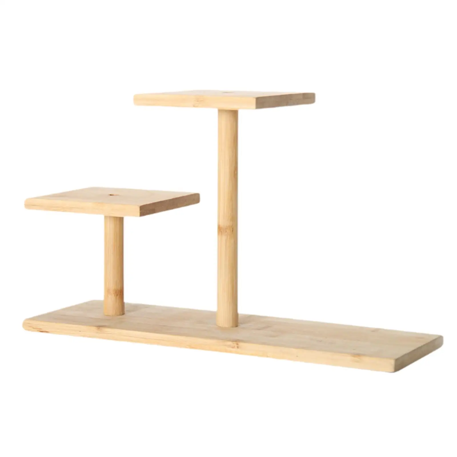 Small Potted Plant Stand Wooden Flower Pot Holder Modern Plant Stand Planter Support for Balcony Desktop Indoor Home Home Office