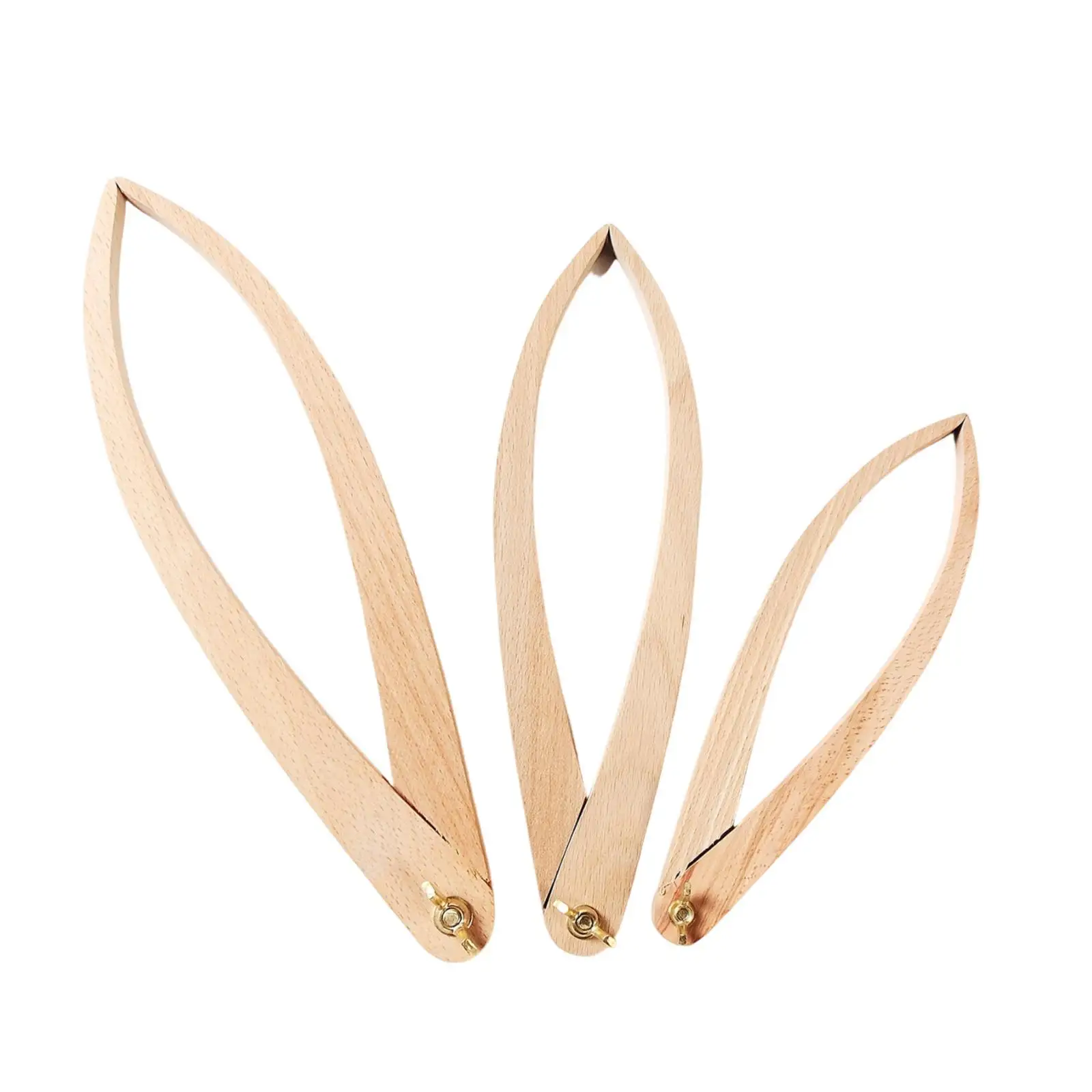 3x escultura de arcilla para inmersión, calibrador de escultura de cerámica, suministros de escultura para adultos, abrazadera para acristalamiento de arcilla, herramienta para acristalamiento - imagen 3