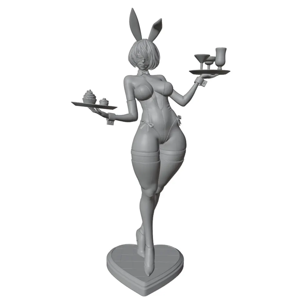Figura resina anime adulto sin montar ni pintar – Estatua chica sexy - imagen 4