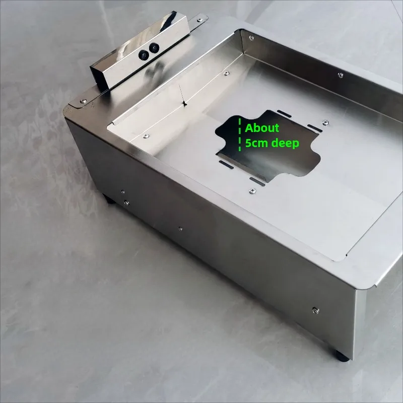 Inodoro con descarga para gatos, inodoro de acero inoxidable para mascotas, gatitos, perros pequeños, caja de arena para gatos, mascotas, gatitos, suministros de productos para cachorros - imagen 3