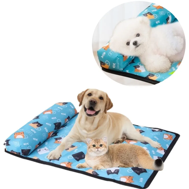 Alfombrilla suave para cama de perro y gato, manta lavable para dormir, accesorios para el hogar, sofá para mascotas