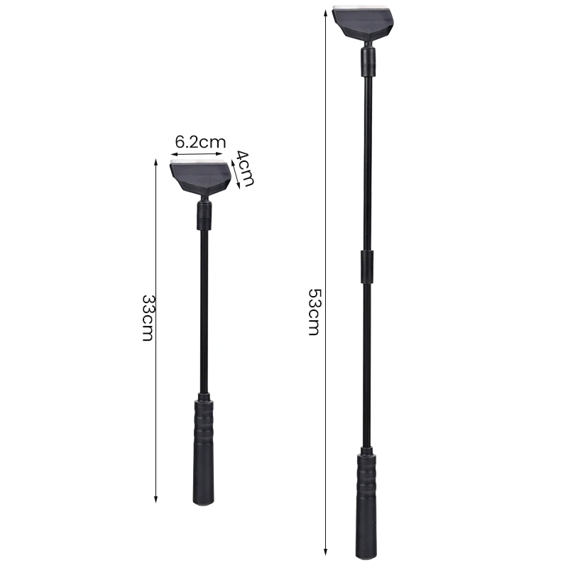 Herramienta de limpieza de pecera, eliminación de algas de arena plana, raspador de eliminación de algas de vidrio de doble uso, herramienta de limpieza del hogar, accesorios para acuario - imagen 2