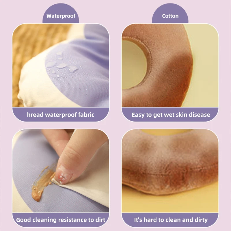 HOOPRT Cat Flower Elizabeth Cotton Neck Pet Collar Adjustable Anti-Bite Surgery Cute Solar Flower Neck Cone Beauty Head Cover - imagen 4