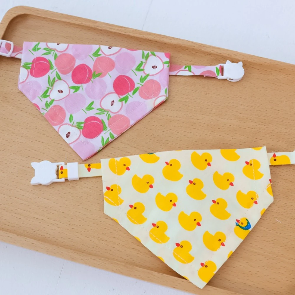 Collar con pañuelo de fruta para gato y perro con cierre seguro - imagen 2