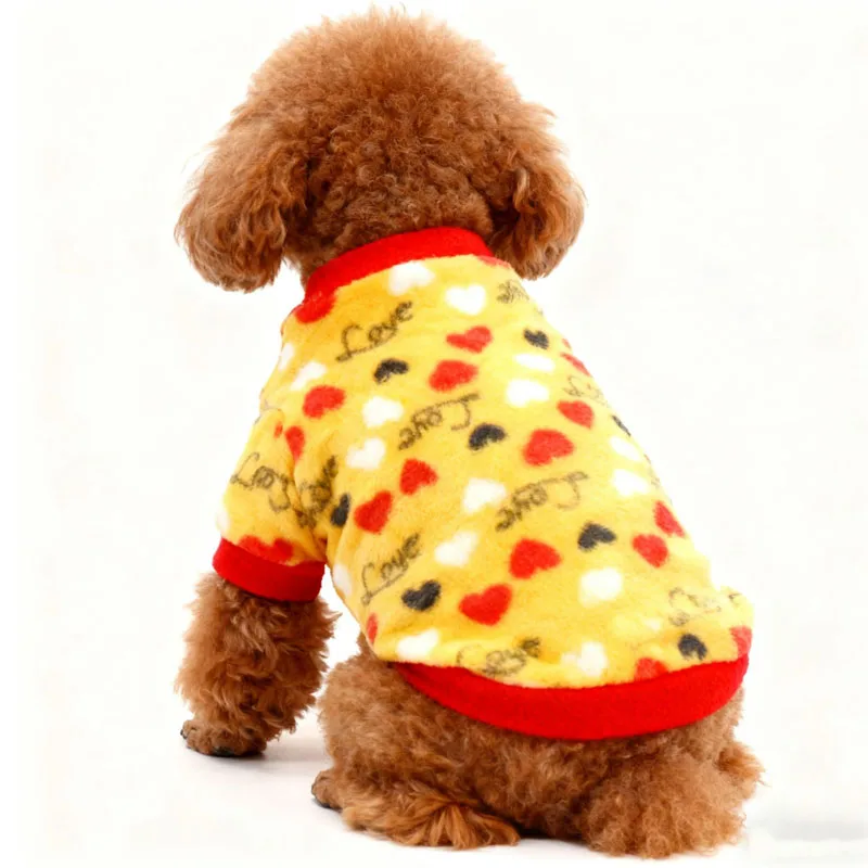 Sudaderas con capucha de lana, jerséis, ropa cálida de invierno para perros pequeños, disfraz para mascotas de Chihuahua York, sudadera para cachorros, suéteres XS - imagen 4