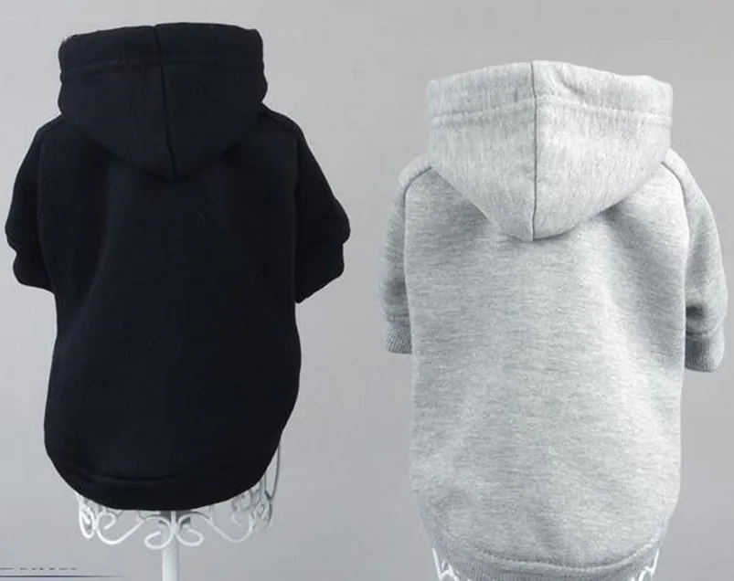 Ropa cálida de invierno con capucha para perros y gatos, suéter, abrigo polar para perros, sudaderas con capucha, chaqueta para cachorros, sudaderas para gatos, perros pequeños y grandes - imagen 2