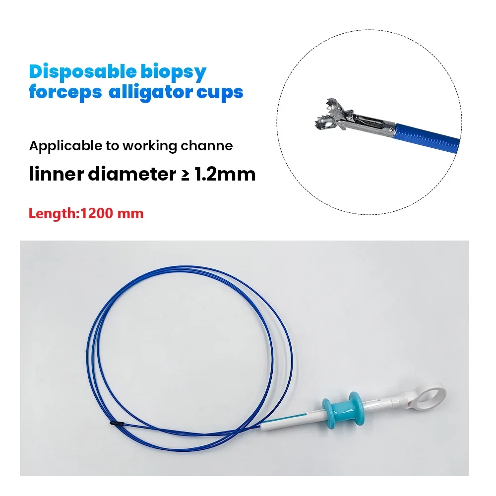 Uso para trabajar Channe ≥1,2 mm Accesorios para cámara endoscópica Pinzas para el cuerpo extranjero Pinzas para biópsia Cepillo celular Multi tipos opcionales - imagen 5