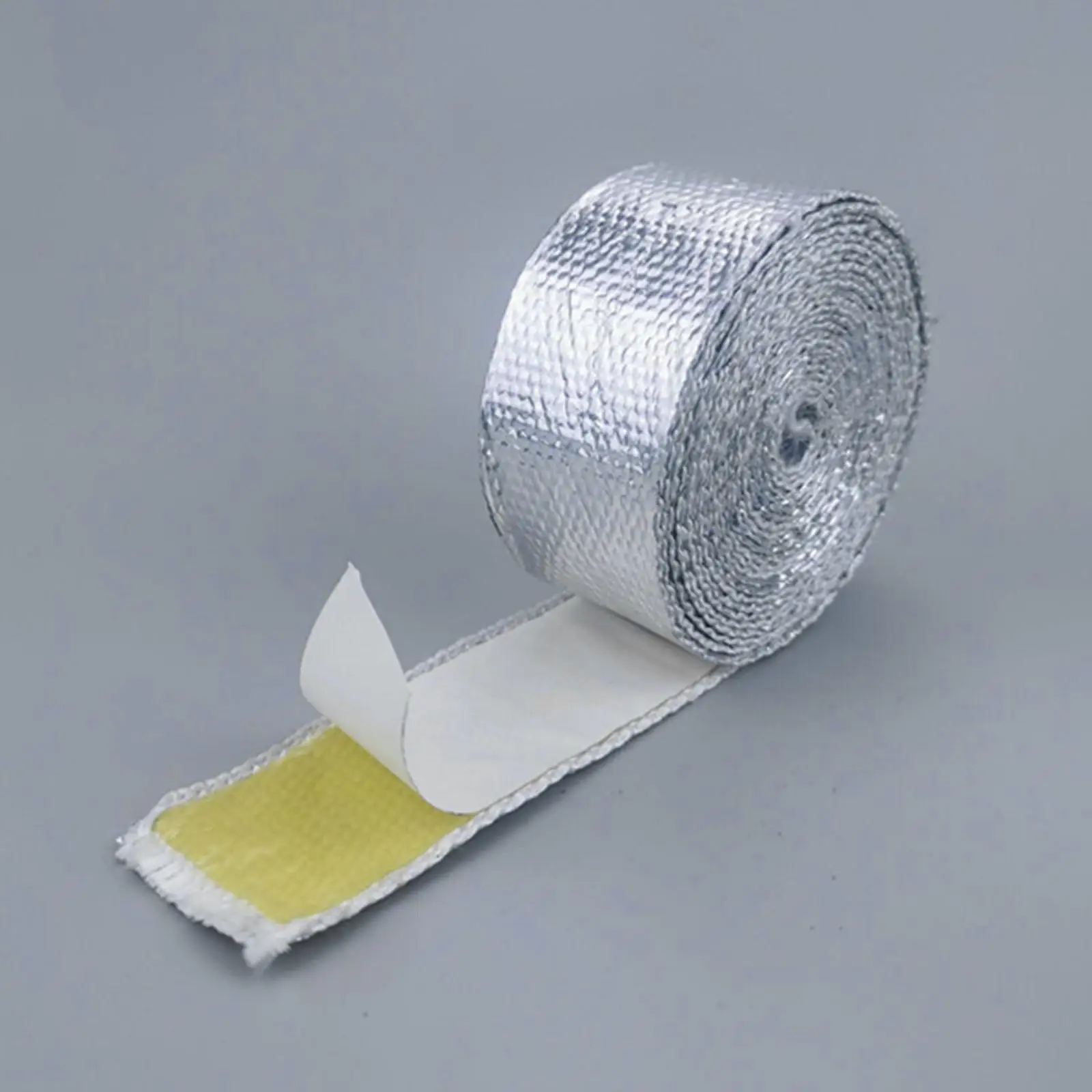 Fiberglass Aluminum Foil Tape Sturdy Versatile Adhesive High Temp Thermal Insulation for Furnace Repair Ductwork Pipe Sealing