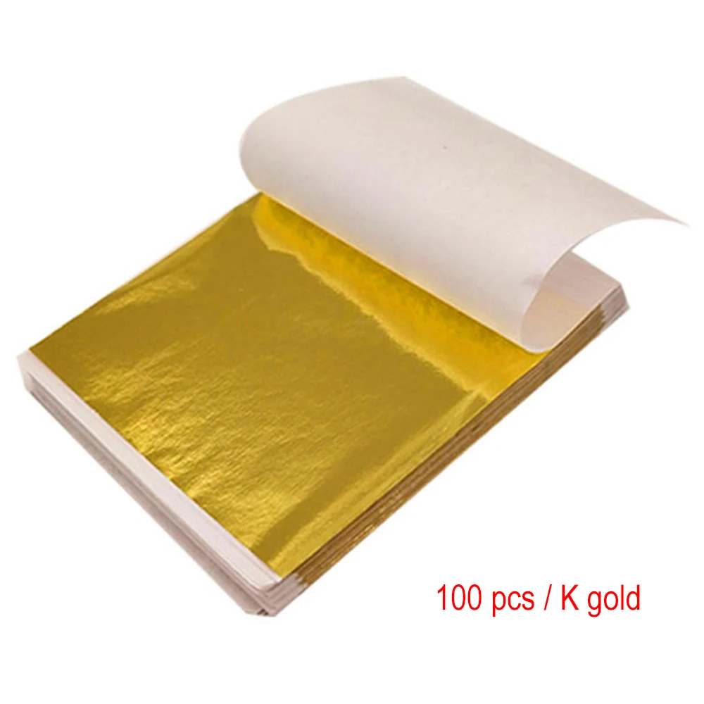 100 pcs K gold