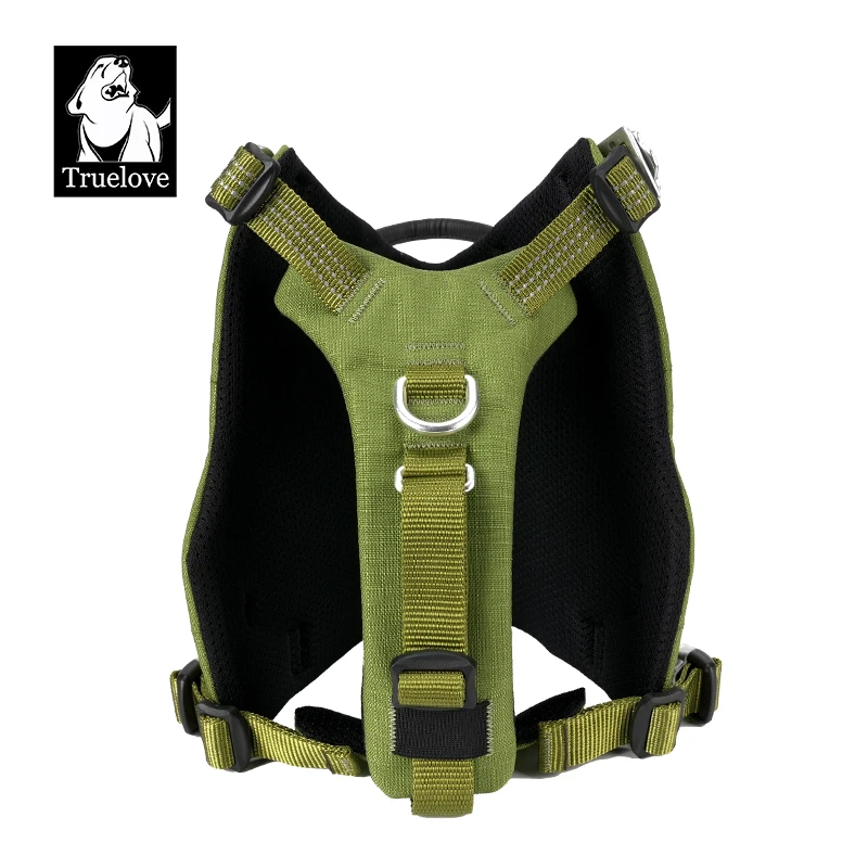 Truelove-mochila para perro con mango táctico ajustable, arnés para mascota, chaleco de cuerpo completo para entrenamiento de senderismo al aire libre, TLB2251 - imagen 2