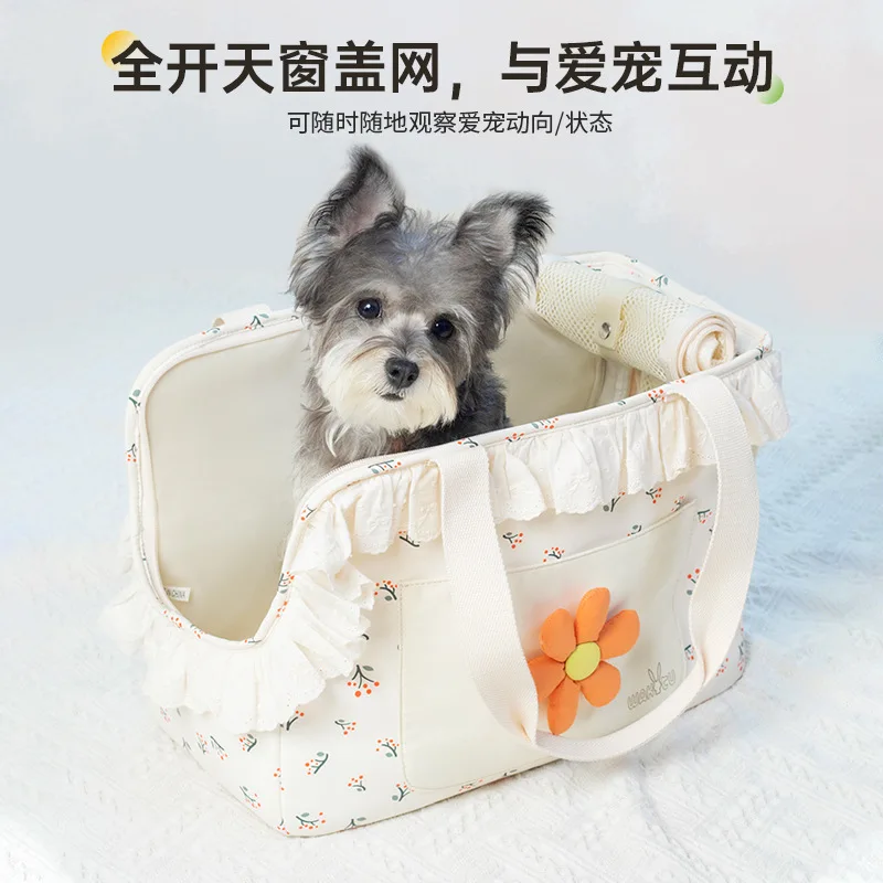 Transportín mochila transpirable para gatos y perros pequeños - imagen 3