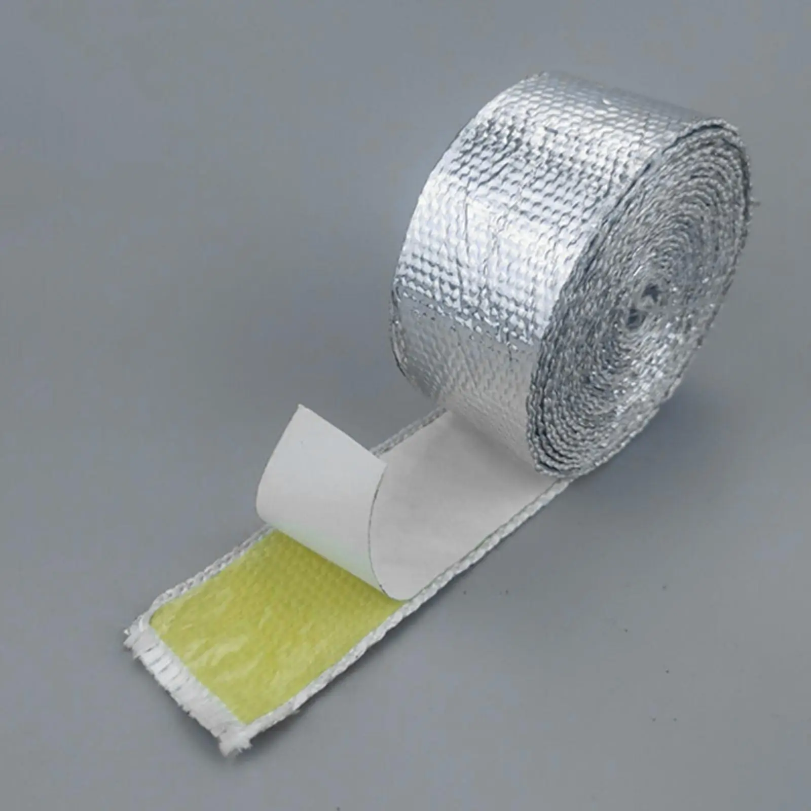 Fiberglass Aluminum Foil Tape Sturdy Versatile Adhesive High Temp Thermal Insulation for Furnace Repair Ductwork Pipe Sealing
