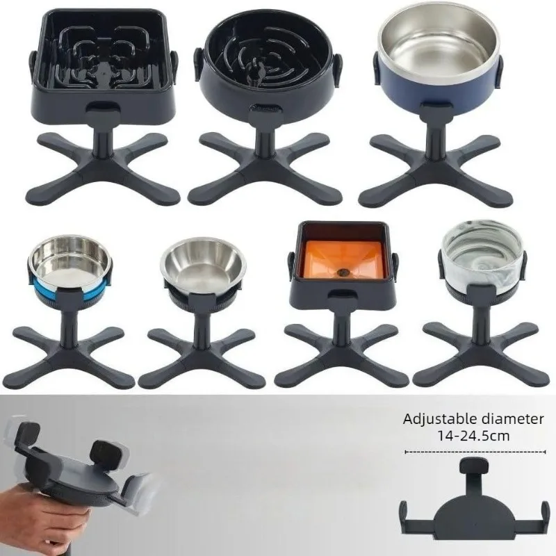 Soporte regulable antideslizante para cuenco de perro - imagen 3
