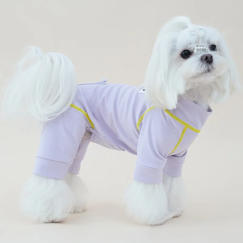 Mono de algodón transpirable para perros pequeños Maltese y Yorkie - imagen 5