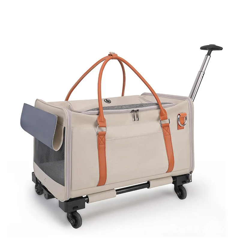 Carrito para gatos expandible grande con ruedas universales exteriores - imagen 2