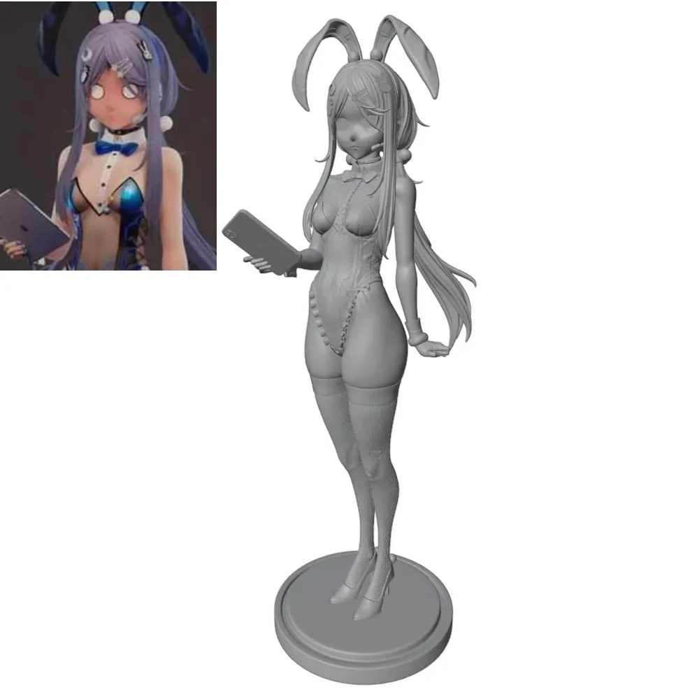 Figura decorativa de anime DIY sin pintar para gatos y perros - imagen 2